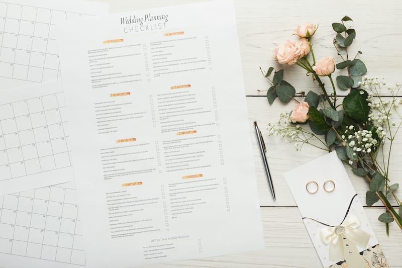 Social Media Calendar for Wedding Planners - Social Media Calendar