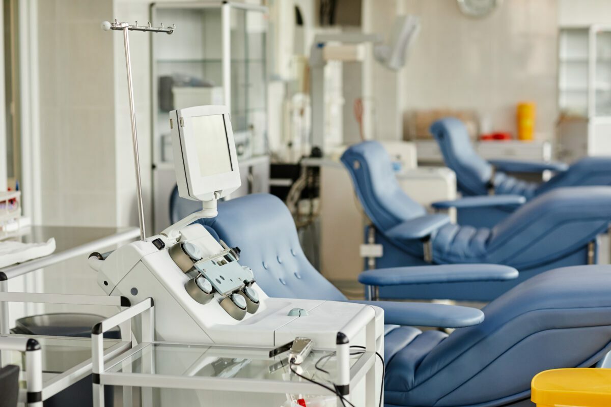 eo for blood and plasma donation centers