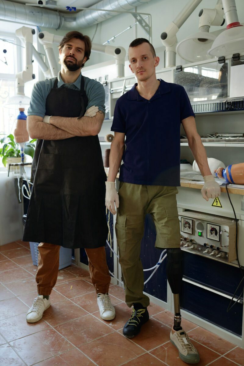 web design for prosthetics industry