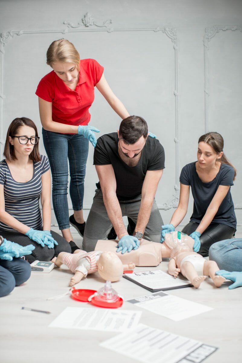 website creation for first aid instructors